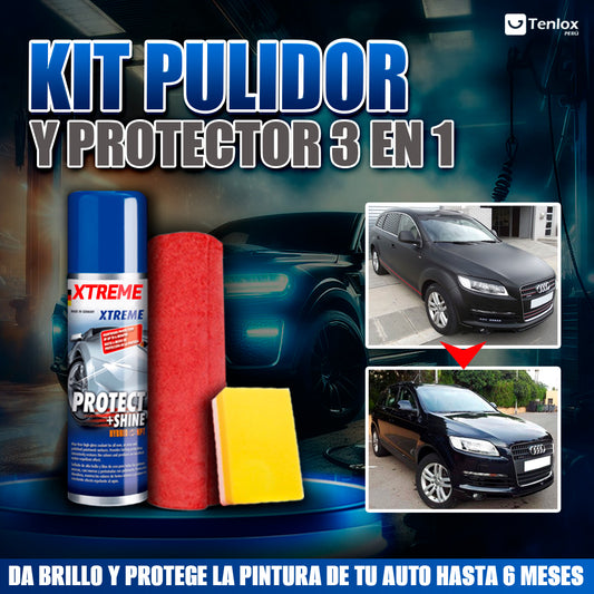 KIT PULIDOR Y PROTECTOR PINTURA 3 EN 1 EDICION