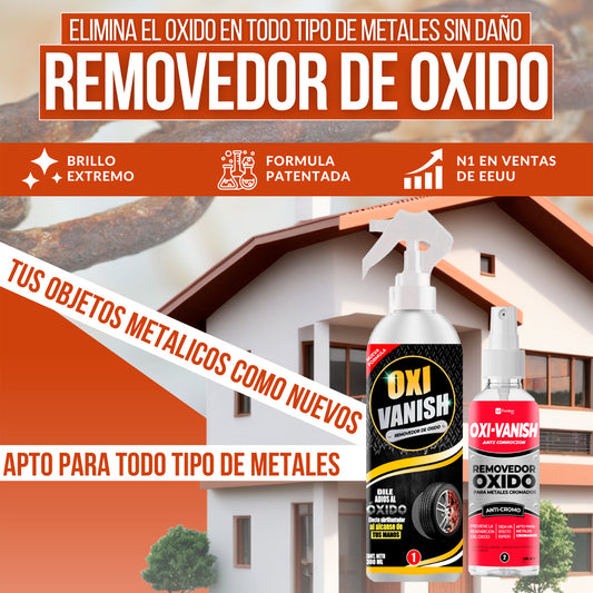 KIT REMOVEDOR OXIDO + SPRAY ANTICROMADO E4